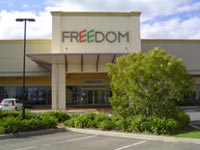 Freedom Furniture, Australia  having 65 retail outlets  a trend setter