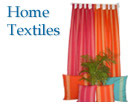 'home textiles, cushions, curtains, bedspreads, table linen, rugs, durries, cotton silk, syntheteics, wool, trendy styles, colours